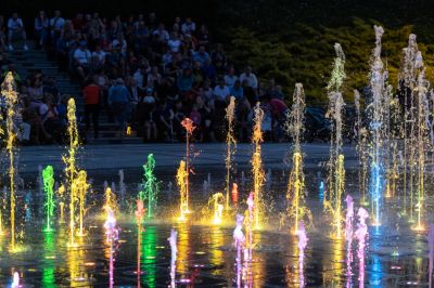 Rzeszowska fontanna multimedialna,fot.Grzegorz Bukała/archiwum